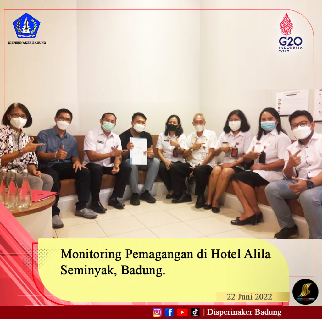 Monitoring Pemagangan di Hotel Alila Seminyak - Badung